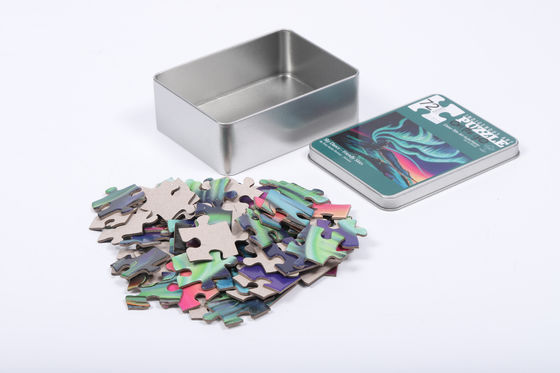 Хорошая цена. Картонные образовательные 100 кусочных головоломки на заказ онлайн