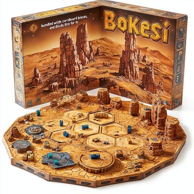 Хорошая цена. Цифровая печать на заказ Печатная бумага Перерабатываемые настольные игры Идеальное развлечение для англоязычных покупателей онлайн