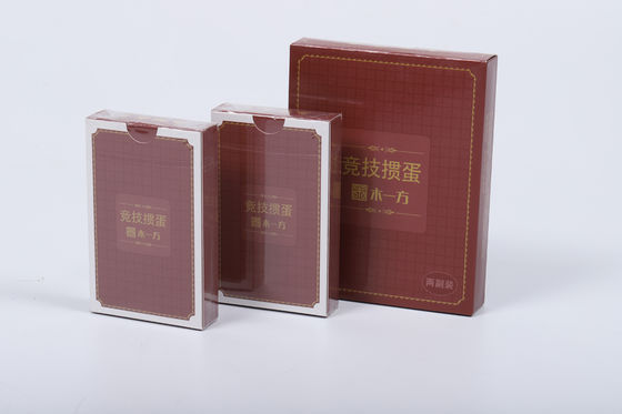 BKS CMYK на заказ Печатные игровые карты Цифровая печать