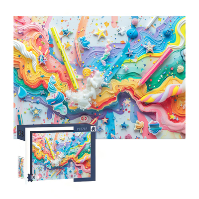 Хорошая цена. Educational Jigsaw Puzzle for Kids 3+ - 1000 Pieces онлайн